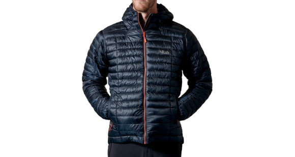 SHEDRab Nimbus Jkt, Ebony/Zinc, Large, QIN-98-EB-L-DEMO