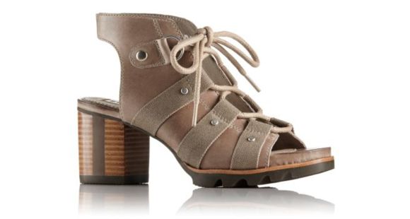 Sorel Addington Sandal - Women's-Pebble/Silver Sage-Medium-5