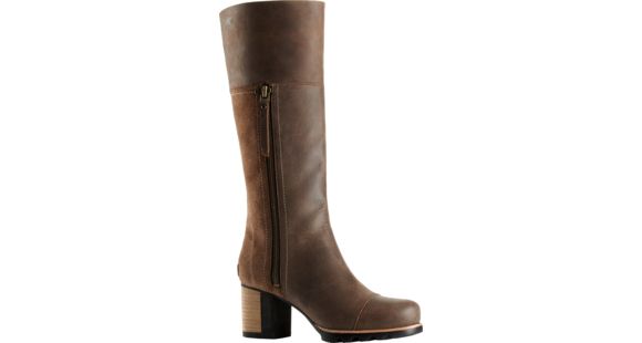 Sorel Addington Tall Casual Boot - Women's-Umber/Black-Medium-7