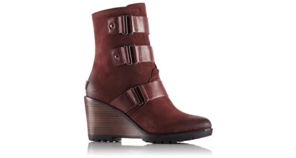 Sorel After Hours Bootie Suede Casual Boot - Women's-Redwood-Medium-8.5