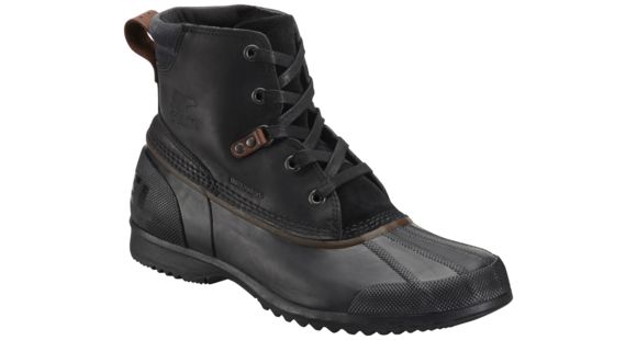 Sorel Ankeny Winter Boot - Men's-Black/Grill-Medium-9.5