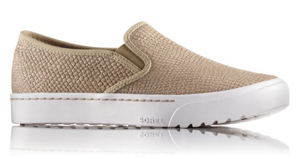 Sorel Campsneak Slip On Suede Casual Boot, Women's, Oatmeal, 6 US, 1787731241-6