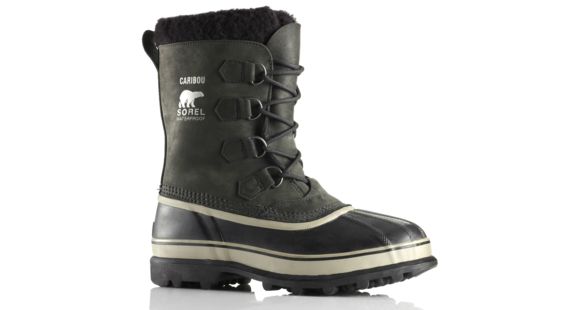 Sorel Caribou Boot - Men's, Black, Tusk, 12, 1002871014-12
