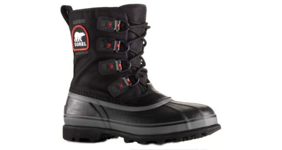 Sorel Caribou XT Boot - Men's, Black, Shale, 8.5, 1575471010-8.5
