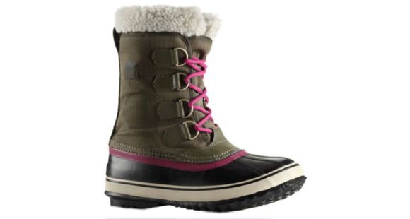 Sorel Carnival Winter Boot - Women's-Peatmoss/Red Plum-Medium-9.5 US