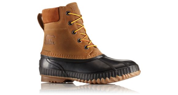 Sorel Cheyanne II Lace Duck Boot - Mens, Chipmunk/Black, 11.5 US, 1750241224-11.5