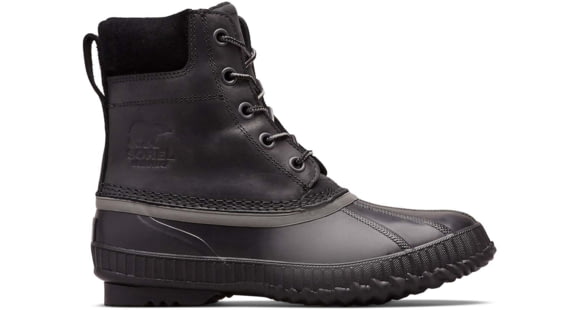 Sorel Cheyanne II Lace Duck Boot - Mens, Black/Black, 7 US, 1750241010-7