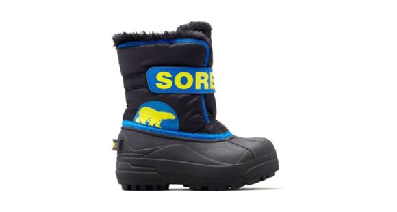 Sorel Childrens Snow Commander Winter Boot, Black, Super Bl, 12.5, 1638111011-12.5