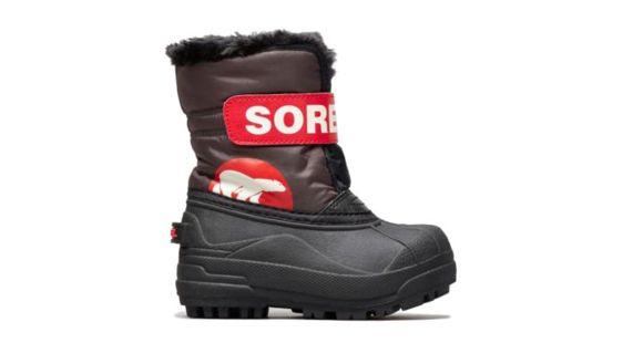 Sorel Childrens Snow Commander Winter Boot, Dark Grey, Brig, 9, 1638111089-9