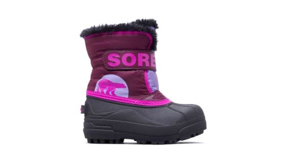 Sorel Childrens Snow Commander Winter Boot, Purple Dahlia,, 10, 1638111562-10