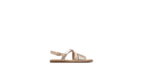 Sorel Ella Criss Cross Casual Sandals - Womens, Natural Tan, 5, 1848001257-5