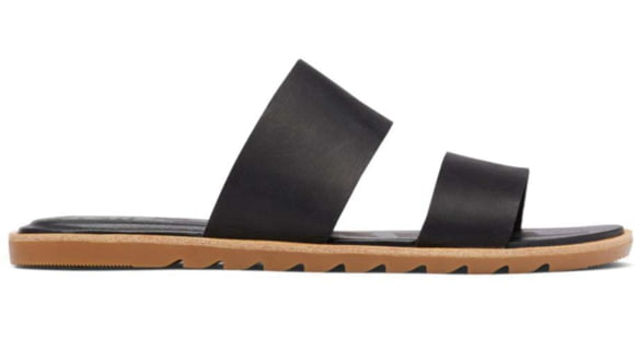 Sorel Ella II Slide Sandal - Women's, Medium, Black, 7.5, 1972721-Black-7.5