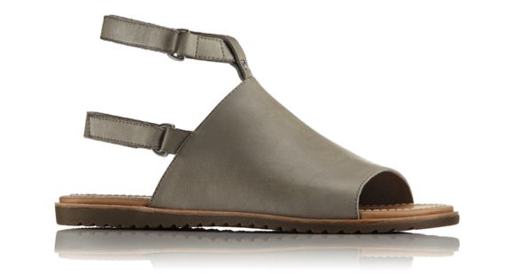 Sorel Ella Mule Strap Leather Sandal, Women's, Kettle, 12 US, 1787641005-12