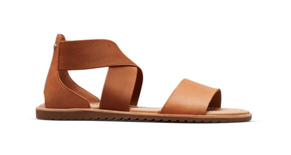 Sorel Ella Sandal Casual Sandals - Womens, Camel Brown, 7.5, 1787541225-7.5