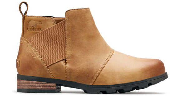 Sorel Emelie Chelsea Bootie - Womens, Camel Brown, 9 US, 1749291224-9