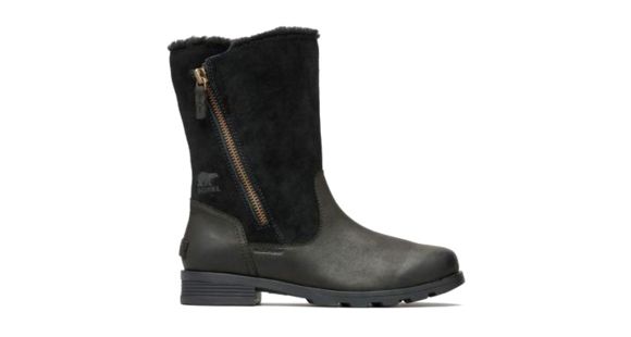 Sorel Emelie Foldover Boot - Women's, OVER-Black, 5.5, 1809031010-5.5