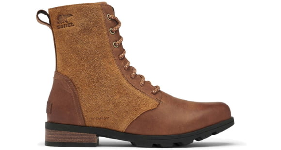 Sorel Emelie Short Lace Boot - Womens, Velvet Tan, 6 US, 1920861242-6