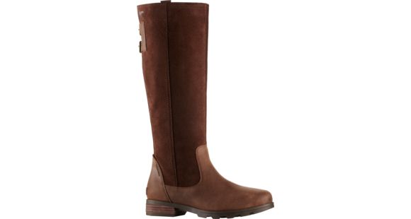 Sorel Emelie Tall Casual Boot - Women's-Tobacco/Flax-Medium-7.5