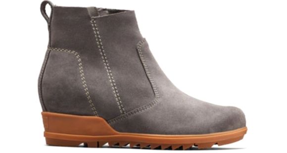 Sorel Evie Bootsie - Women's, Suede Quarry, 10.5, 1876671052-10.5
