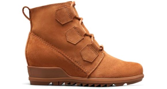Sorel Evie Lace-Up Boots - Women's, Suede Camel Brown, 6.5, 1870421224-6.5