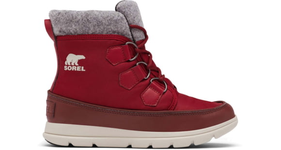 Sorel Explorer Carnival Boot - Womens, Red Dahlia, 10 US, 1876501660-10