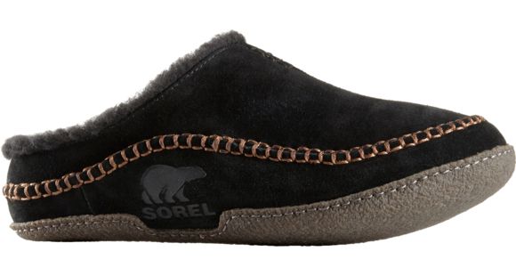 Sorel Falcon Ridge Winter Slipper - Men's-Black/Nutmeg-Medium-9