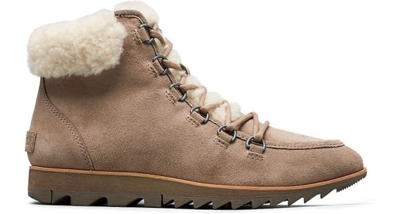 Sorel Harlow Lace Cozy - Women's, Ash Brown, 8.5, 1876411240-8.5