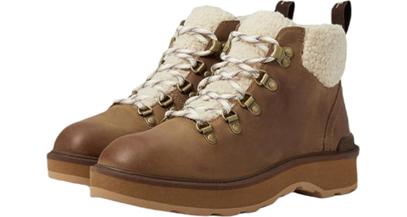 Sorel Hi-Line Hiker Cozy Boots - Women's, Umber/Tawny Buff, 7.5US, 2048491261-7.5