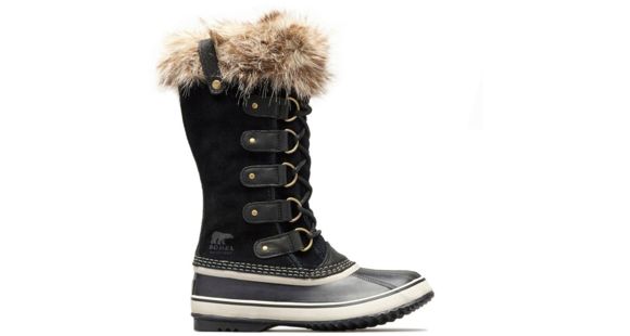 Sorel Joan Of Arctic Rain Boot - Women's, Black, Stone, 5.5, 1708791010-5.5