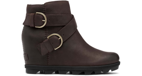 Sorel Joan Of Arctic Wedge II Buckle Bootie - Womens, Blackened Brown, 7 US, 1920901205-7
