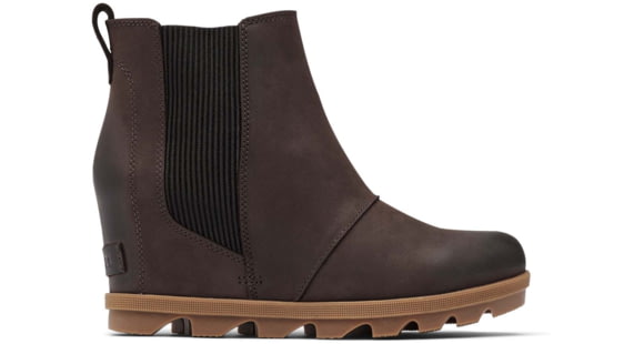 Sorel Joan Of Arctic Wedge II Chelsea Bootie - Womens, Blackened Brown, 5 US, 1921591205-5