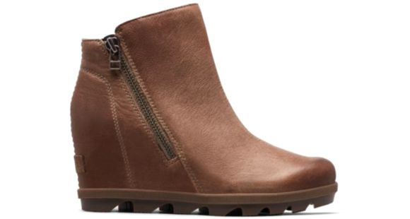 Sorel Joan Of Arctic Wedge II Zip Bootie - Womens, Ash Brown, 7 US, 1876991240-7