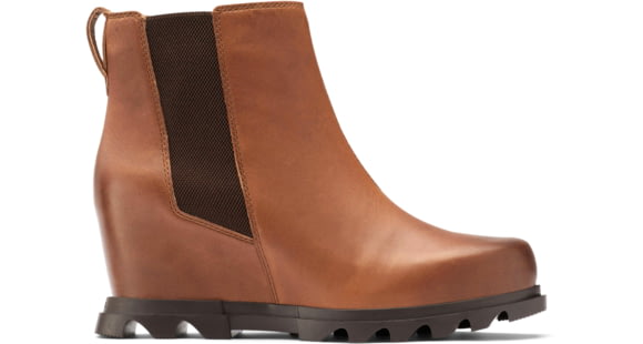 Sorel Joan Of Arctic Wedge III Chelsea Bootie - Womens, Hazelnut, Blackened Brown, 8, 1978171-245-8