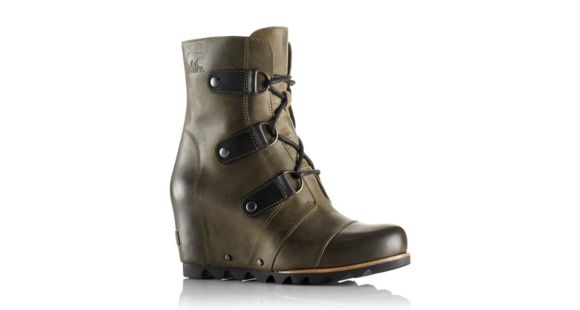 Sorel Joan Of Arctic Wedge Mid Casual Boot - Women's-Nori-Medium-6 US