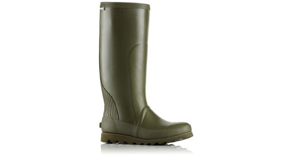 Sorel Joan Rain Tall Rubber Boot, Women's, Nori/Zest, 5.5 US, 1757551383-5.5