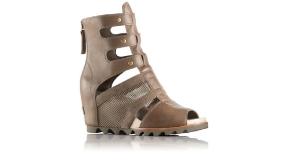 Sorel Joanie Gladiator Sandal - Women's-Pebble-Medium-8