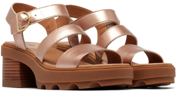 Sorel Joanie Heel Ankle Strap Sandals - Women's, 204, 8.5, 2069761-204-8.5