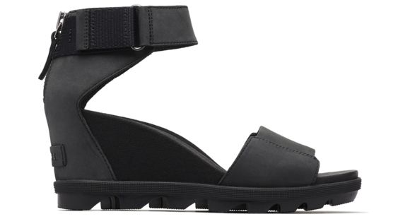 Sorel Joanie Ii Ankle Strap Casual Sandals - Women's, Black, 5, 1841101010-5