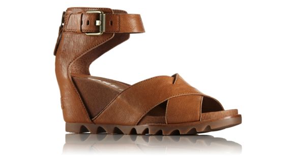 Sorel Joanie Sandal II Leather, Women's, Camel Brown, 9 US, 1775841224-9
