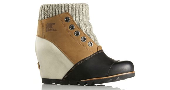 Sorel Joanie Sweater Casual Boot - Women's-Elk-Medium-9.5