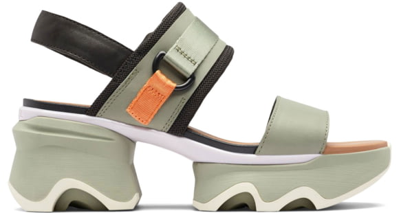Sorel Kinetic Impact Slingback Heel Sandals - Women's, Safari/Jet, 7.5 US, 2030481-348-7.5