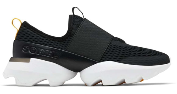 Sorel Kinetic Impact Strap Sneakers - Women's, Black/White, 9 US, 1999491-010-9