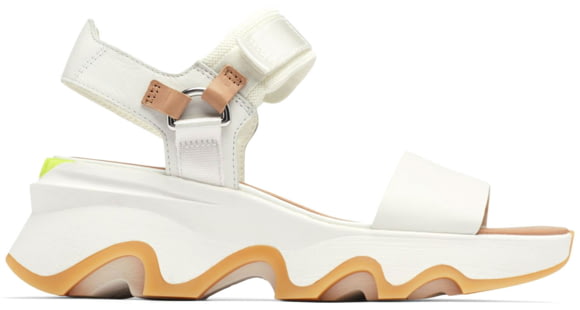 Sorel Kinetic Impact Y-Strap High Sandals - Women's, Sea Salt/Radiation, 9 US, 2030461-125-9