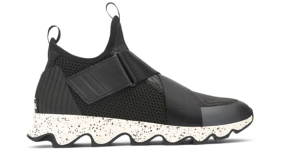Sorel Kinetic Sneak Shoe - Womens, Black/Sea Salt, 9.5 US, 1893701010-9.5