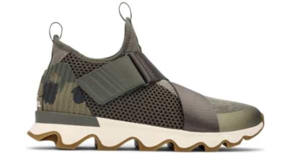Sorel Kinetic Sneak Casual Shoes - Women's, Camo/Sage, 8 US, 1896981-365-8