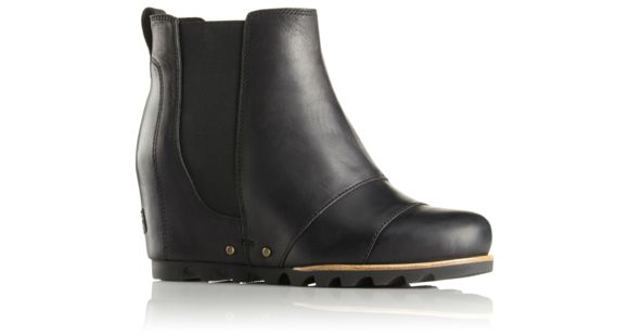 Sorel Lea Wedge Casual Boot - Women's-Black-Medium-9