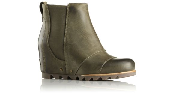 Sorel Lea Wedge Casual Boot - Women's-Peatmoss-Medium-7