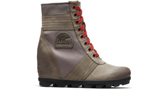Sorel Lexie Wedge Boot - Womens, Quarry, 5 US, 1808531051-5