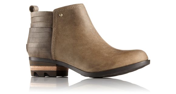 Sorel Lolla Casual Bootie - Women's-Pebble/Silver Sage-Medium-7.5