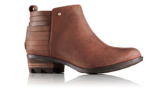 Sorel Lolla Casual Bootie - Women's-Rustic Brown/Redwood-Medium-7